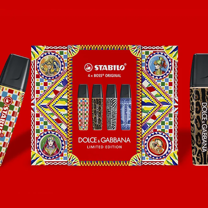 Stabilo 4 x Boss Orginal Dolce&Gabbana