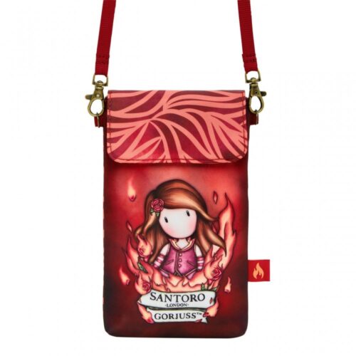 Borsa Tascabile Pocket Bag Santoro Gorjuss Elements - Fire in My Heart