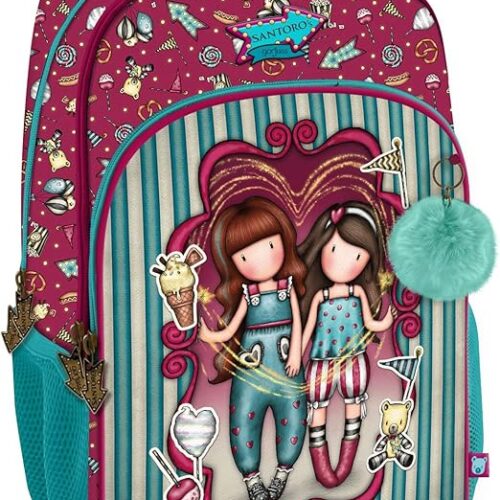 SAFTA - Zaino 3 zip Gorjuss Fairground Fireworks