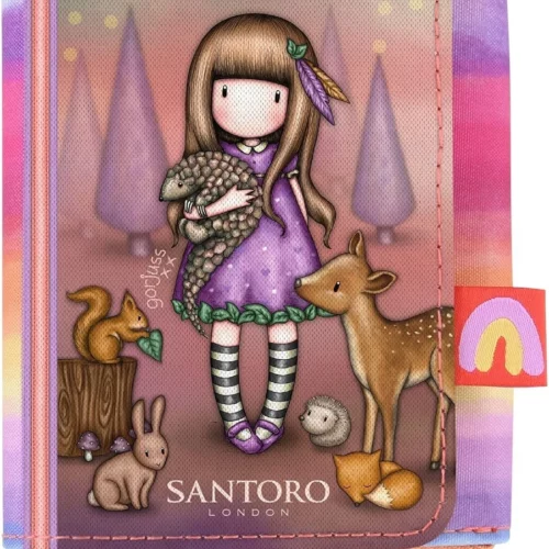 Portafoglio Pieghevole Santoro London Gorjuss Be Kind To All Creatures
