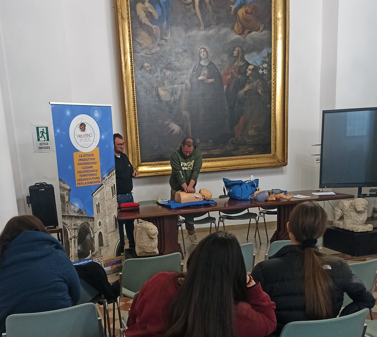 Priverno in Rete - Corso BLSD